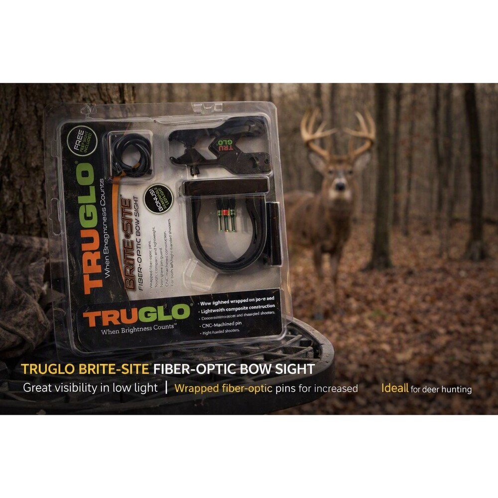 TRUGLO BRITE TG550BW FIBER OPTIC BOW SIGHT